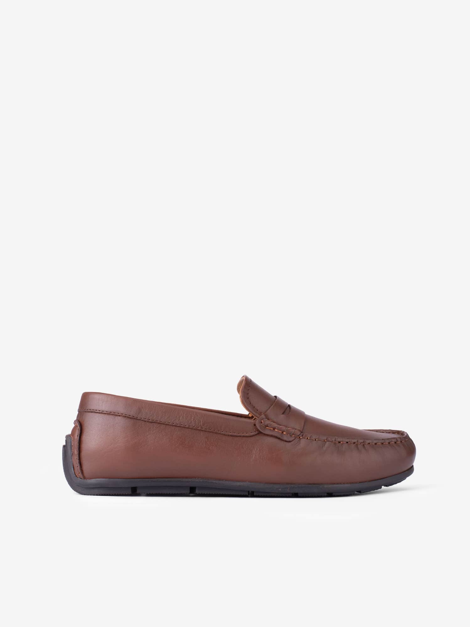 Sapato Mocassin em Pele de Travessão