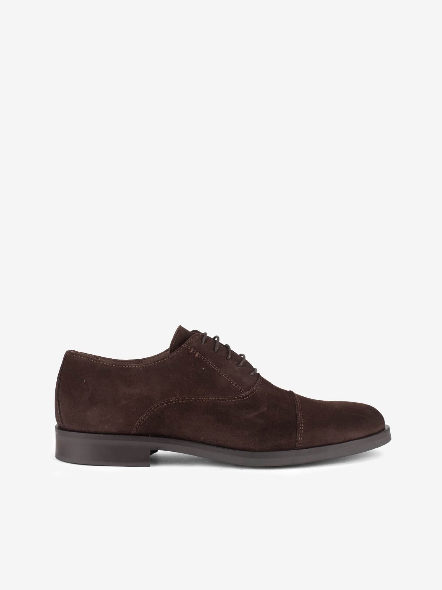 Sapato Oxford em Croute Camurça