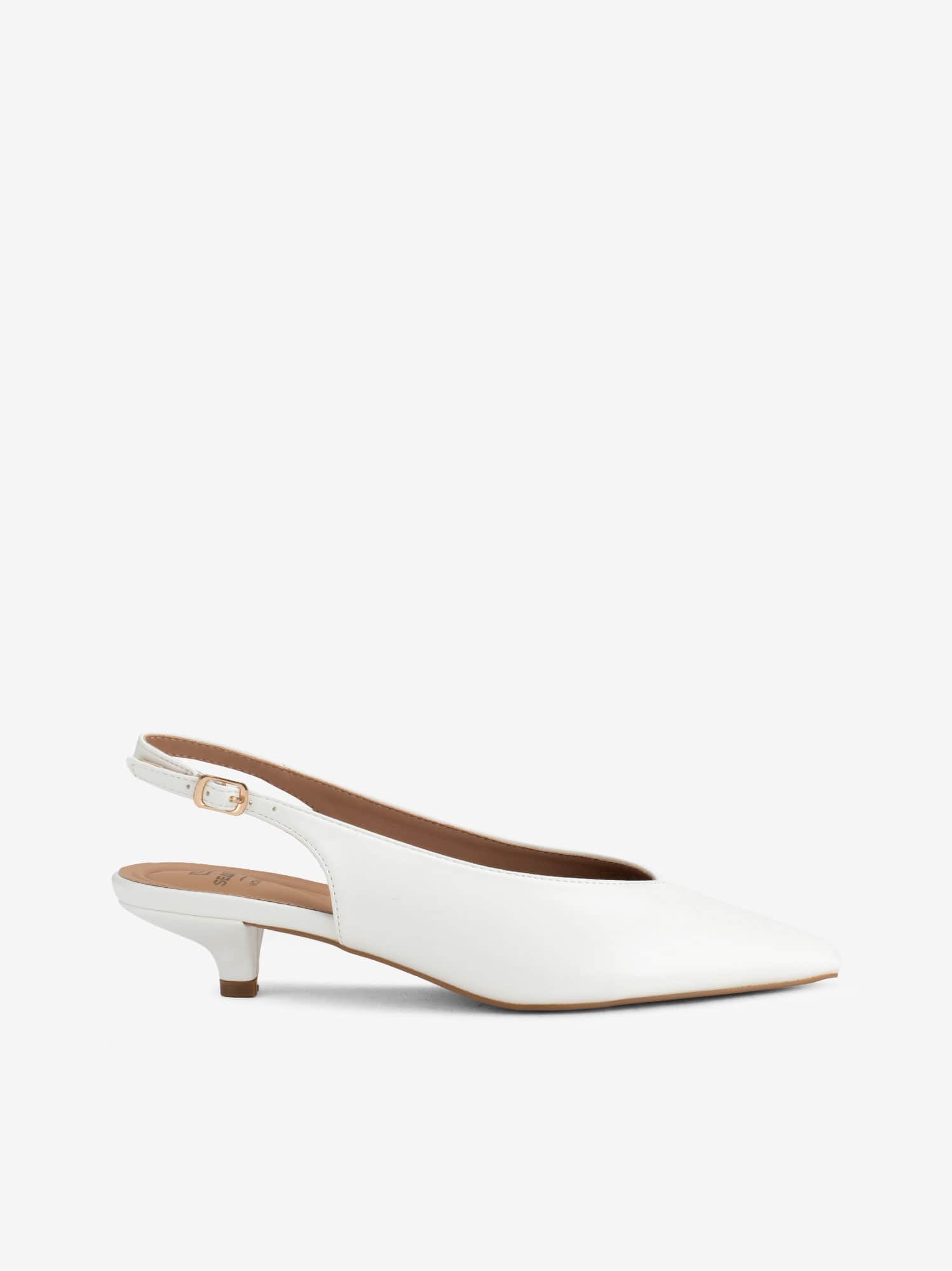 Sapato Sling Back de Fivela