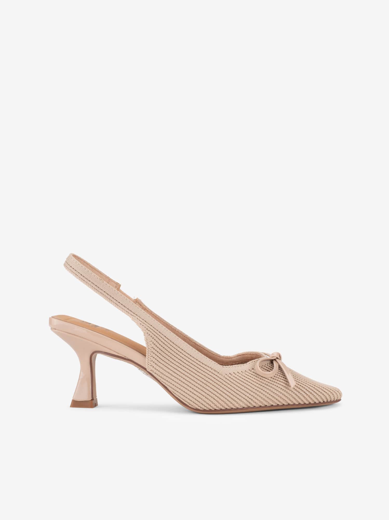 Sapato Pump Sling Back em Mesh