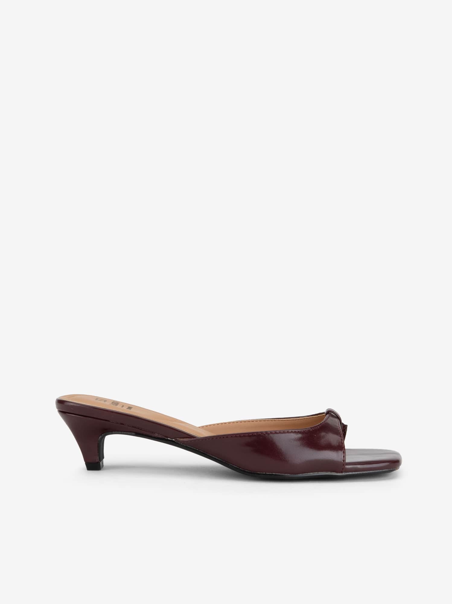 Sandália Mule Estampada