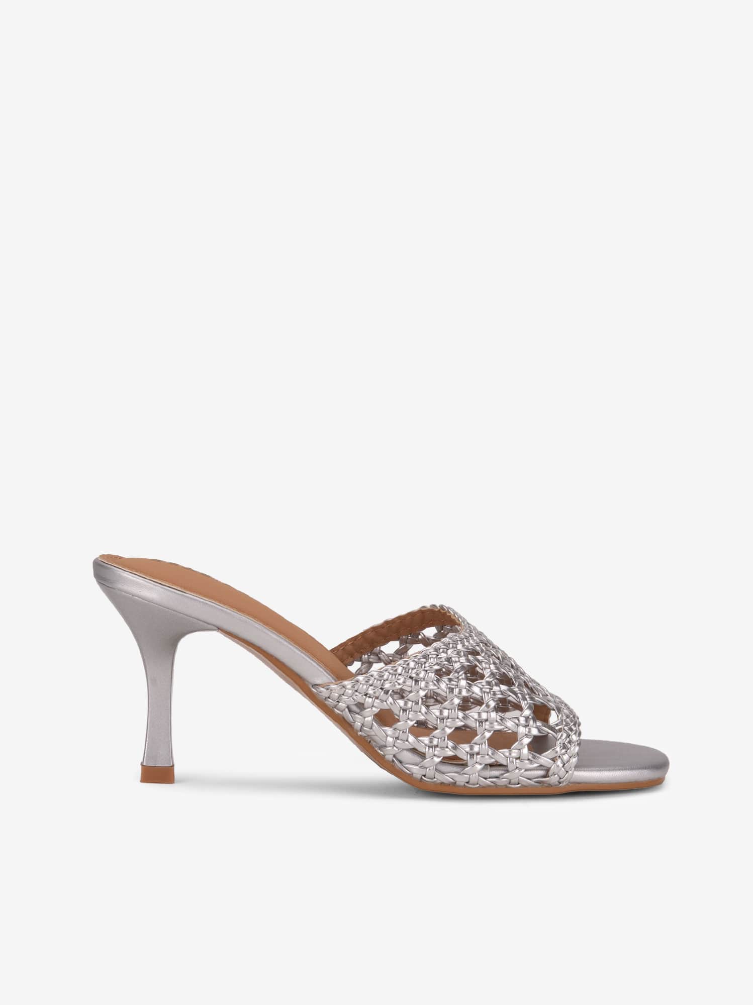 Sandália Mule Entrançada