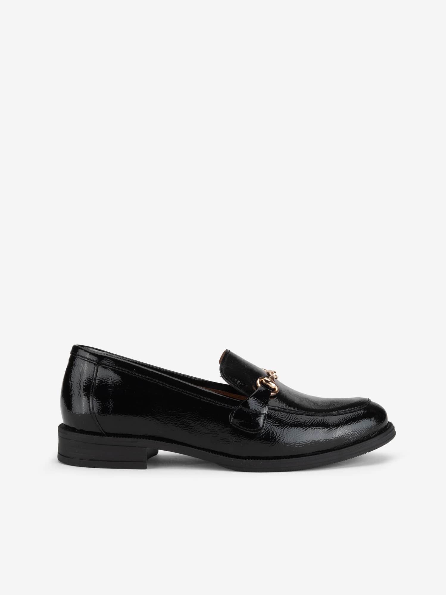Sapato Loafer em Verniz