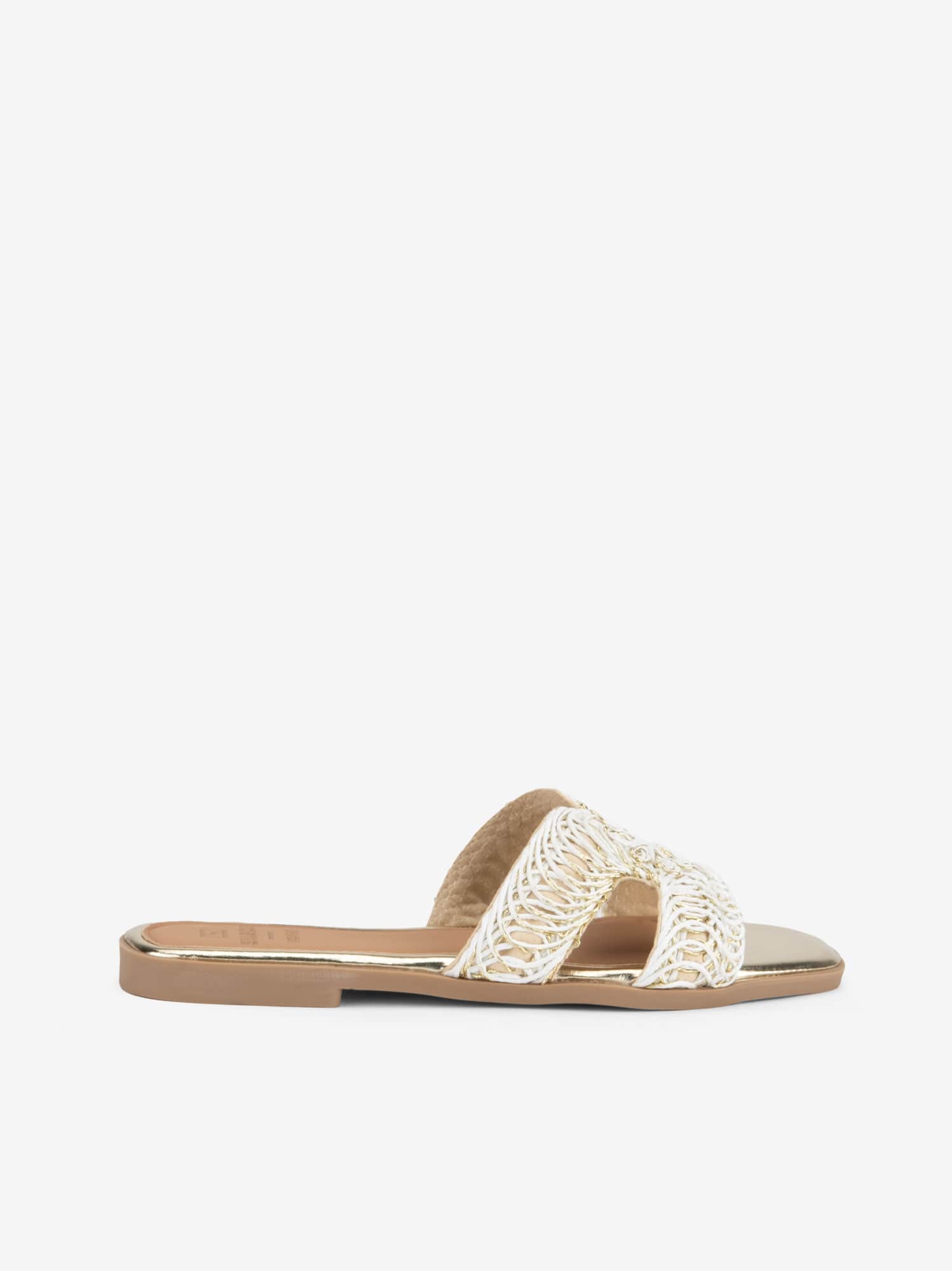 Sandália Rasa Mule