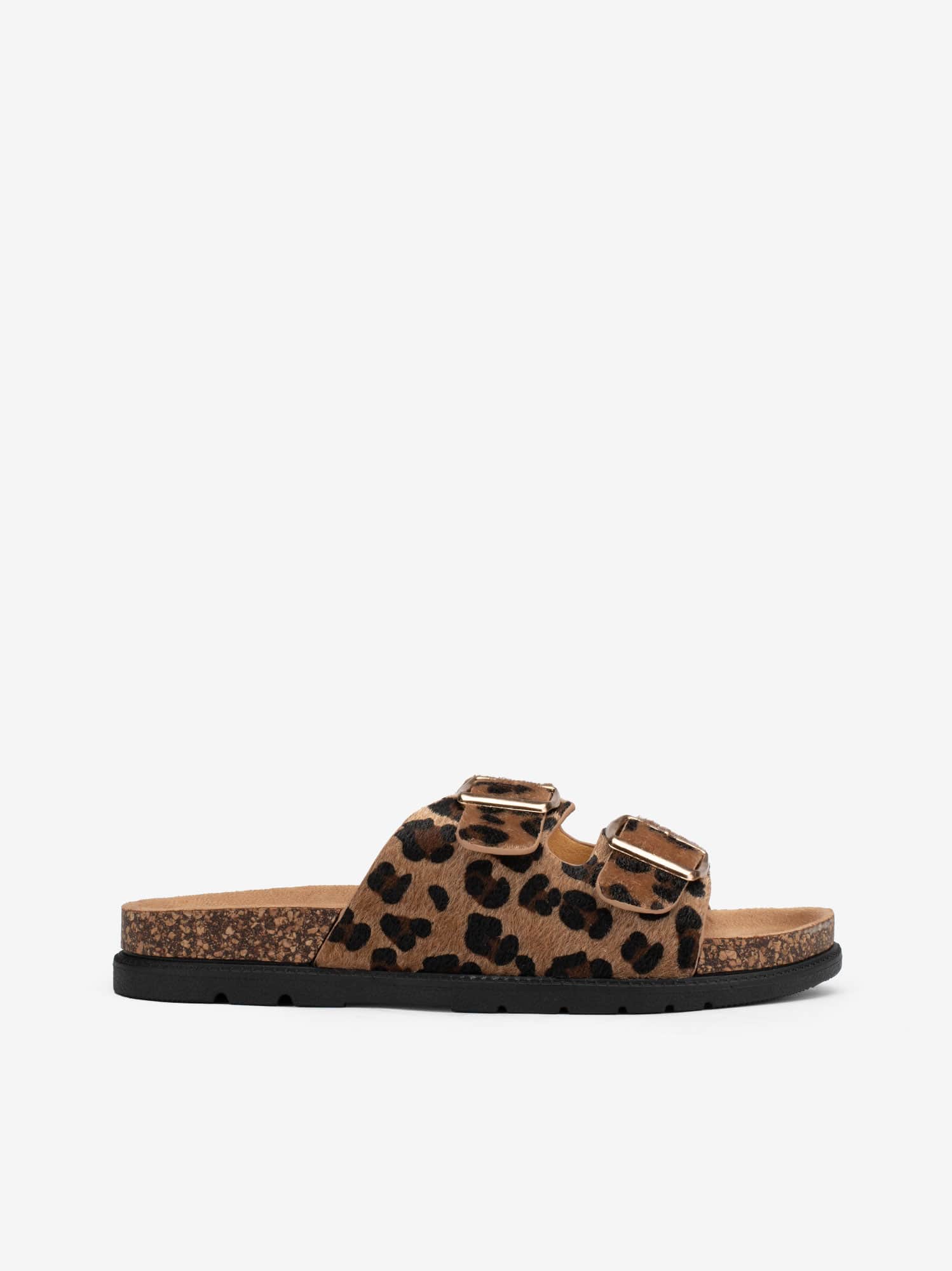 Sandália Estampada Leopardo