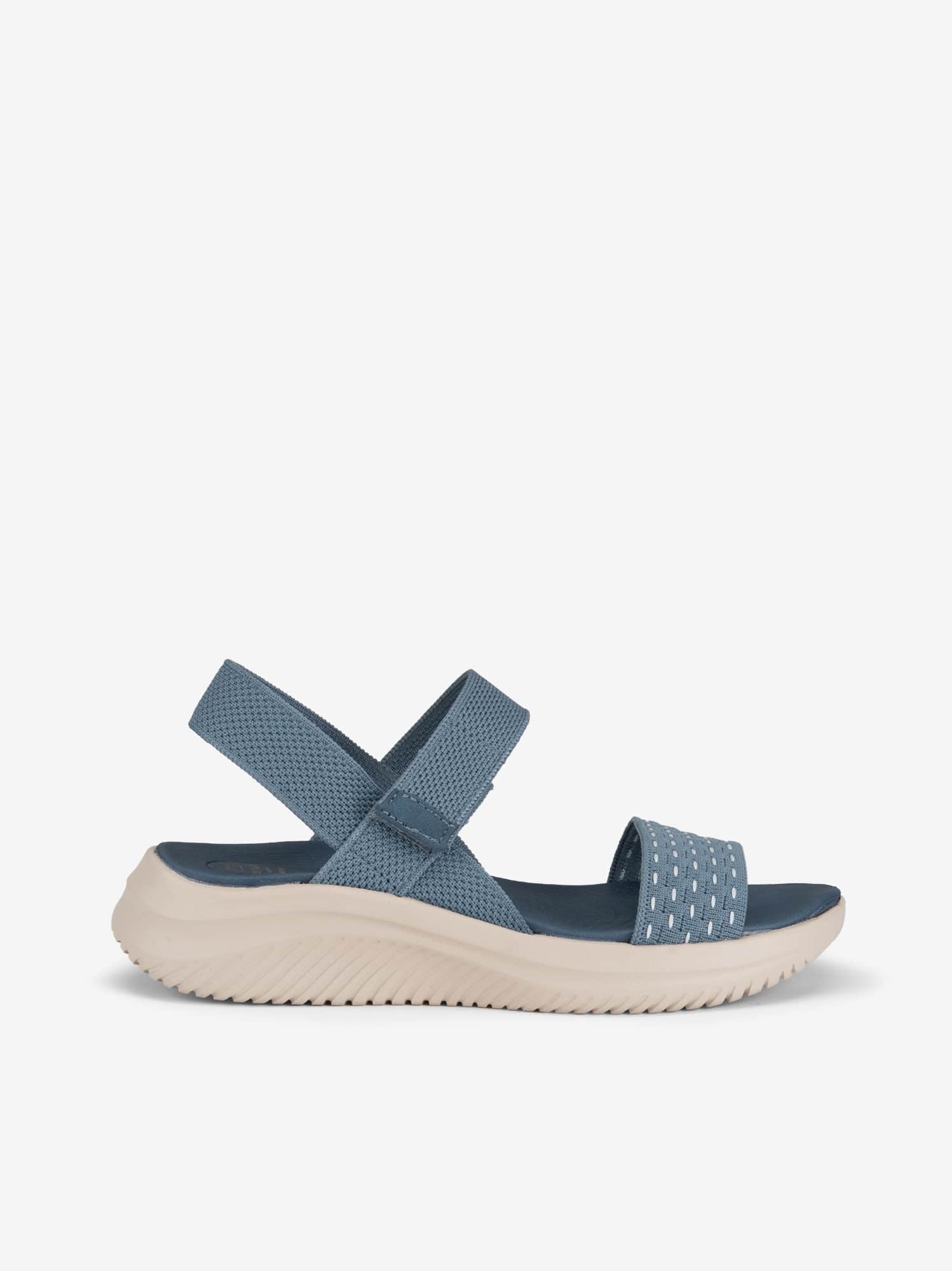 Sandália em Mesh com Tira de Velcro
