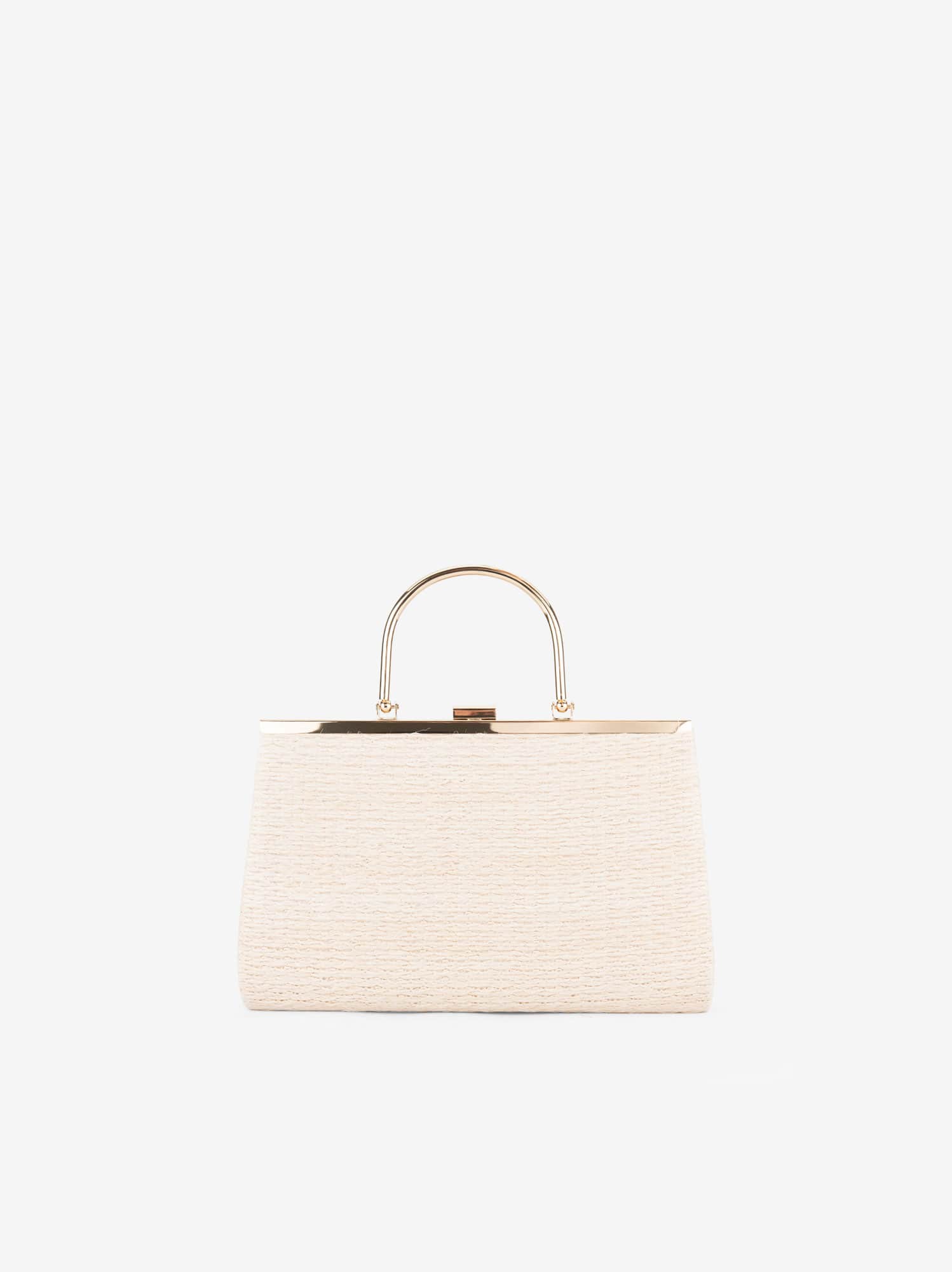 Mala Clutch em Ráfia