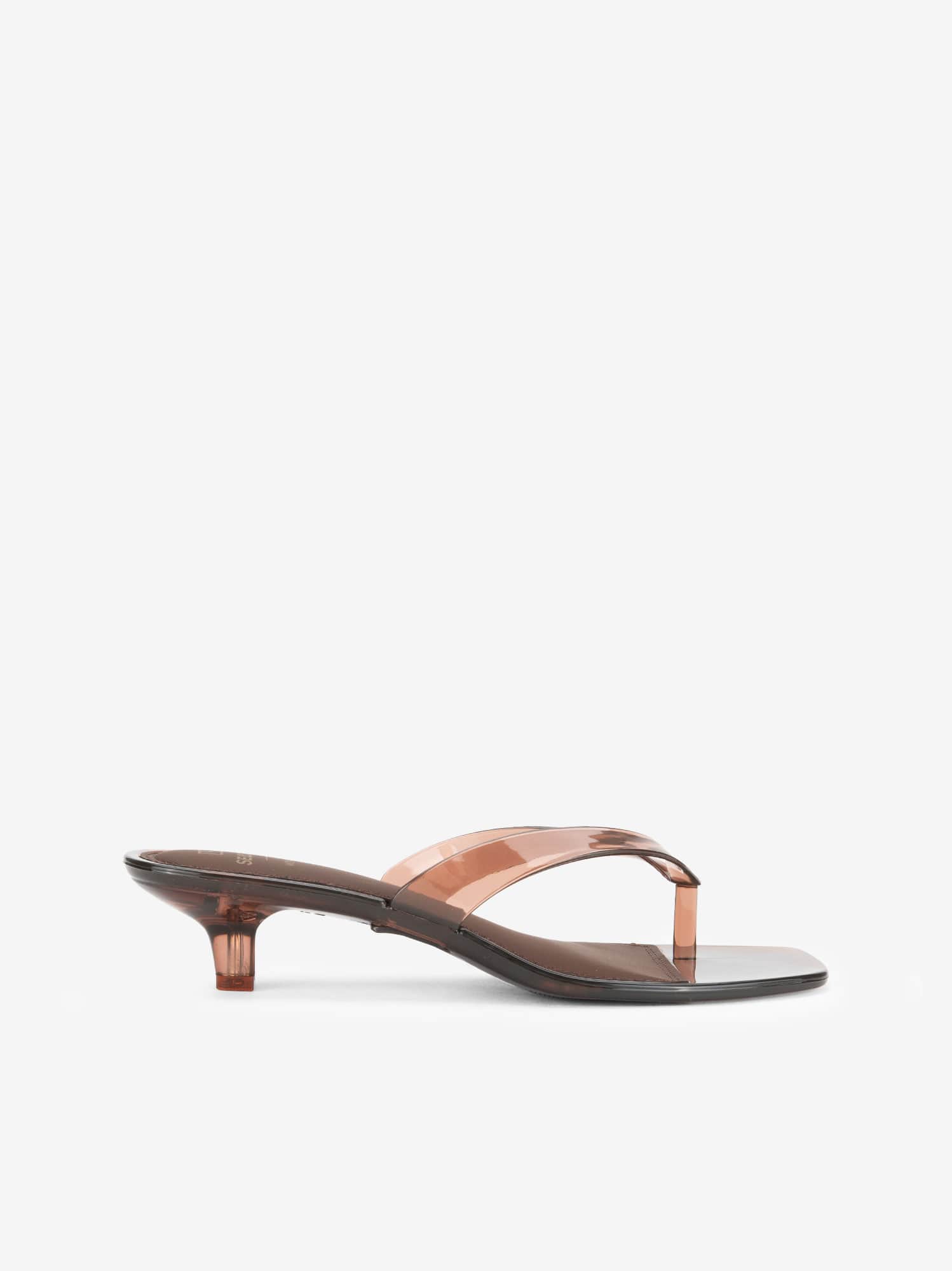 Sandália Flip Flop Transparente