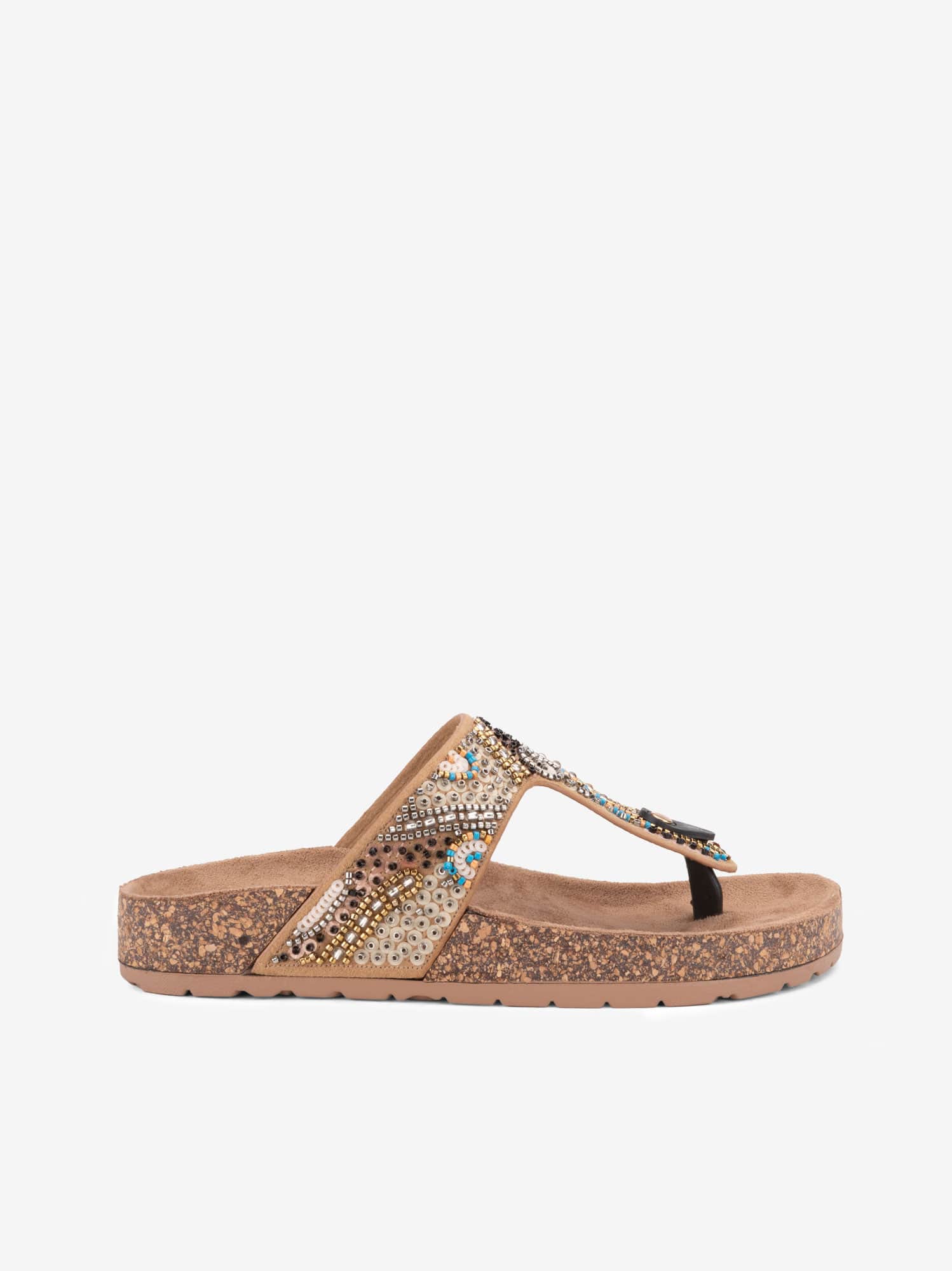Chinelo de Dedo com Missangas