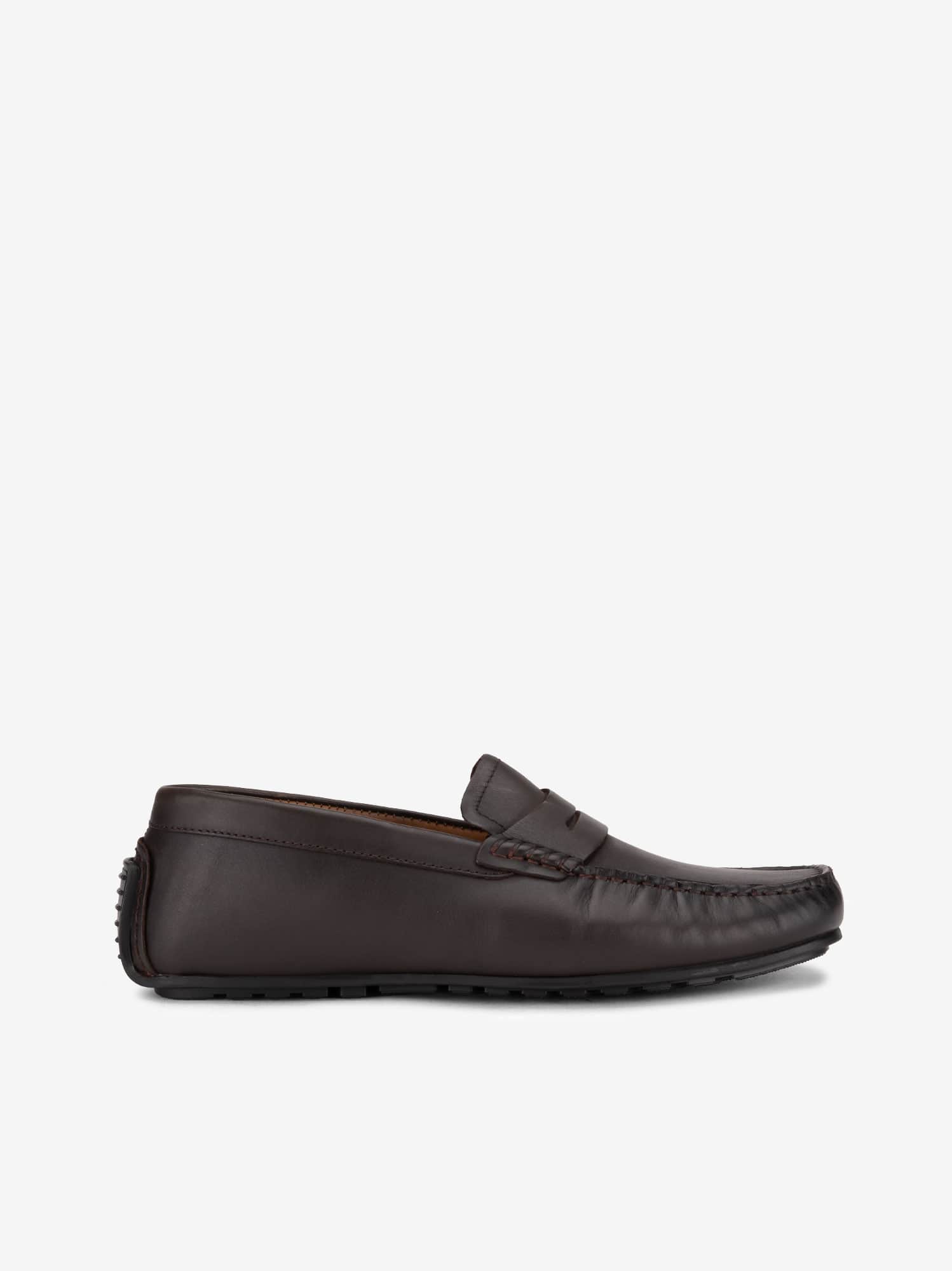 Sapato Mocassin em Pele