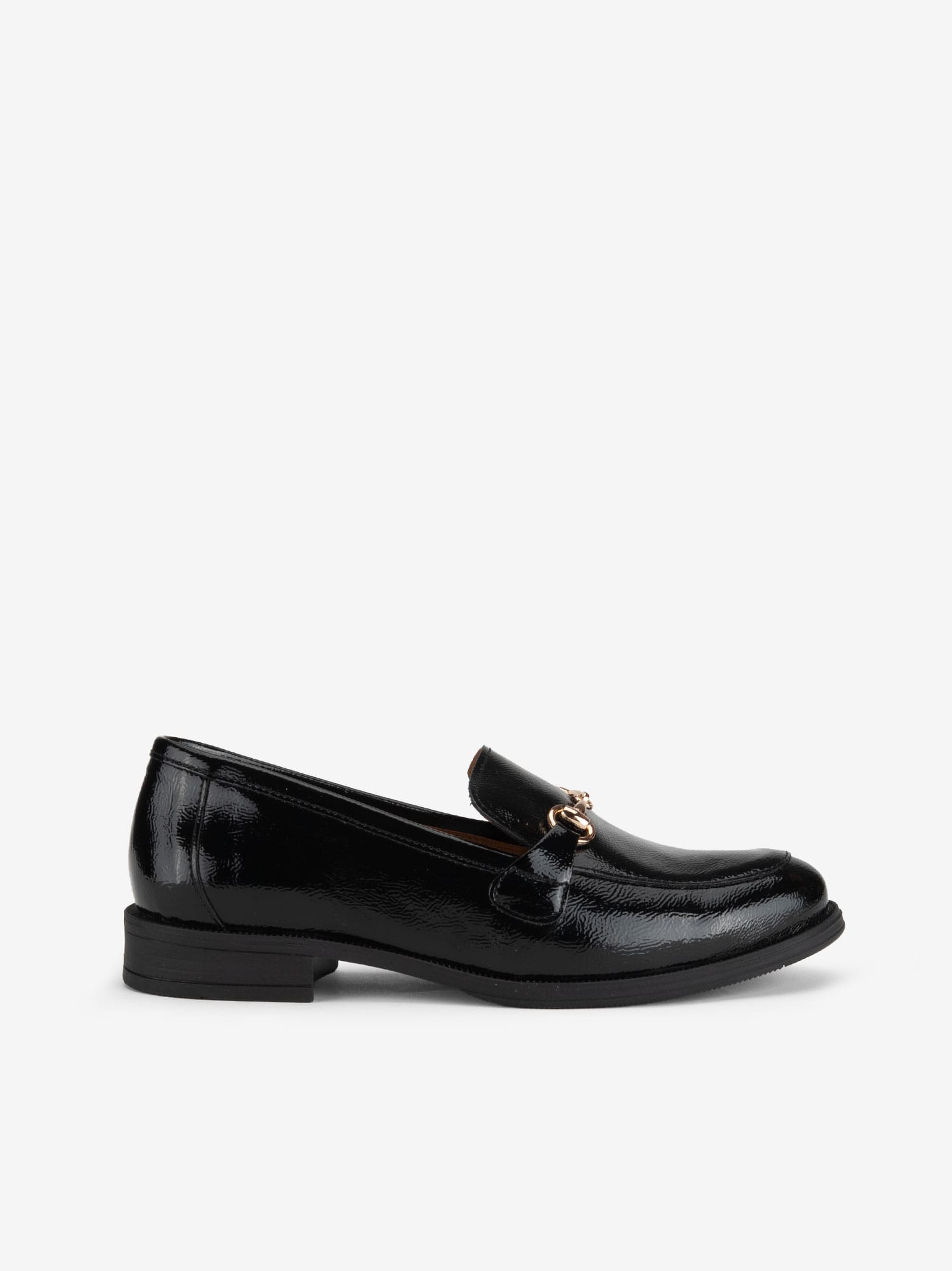 Sapato Loafer em Verniz