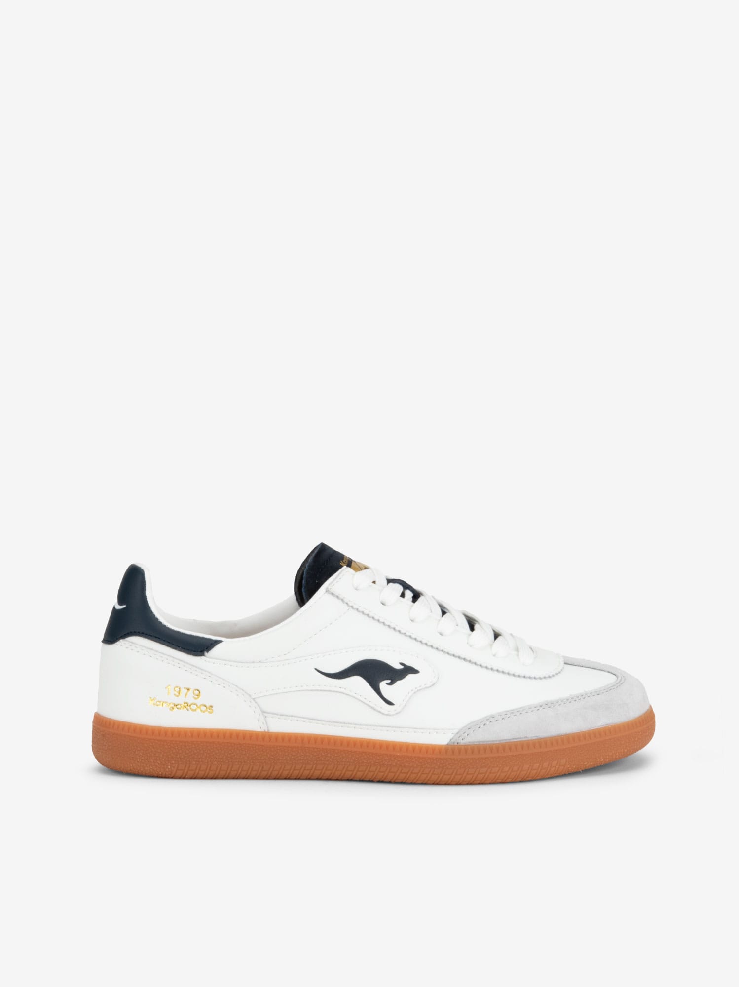 Ténis Kangaroos em Pele Combinada