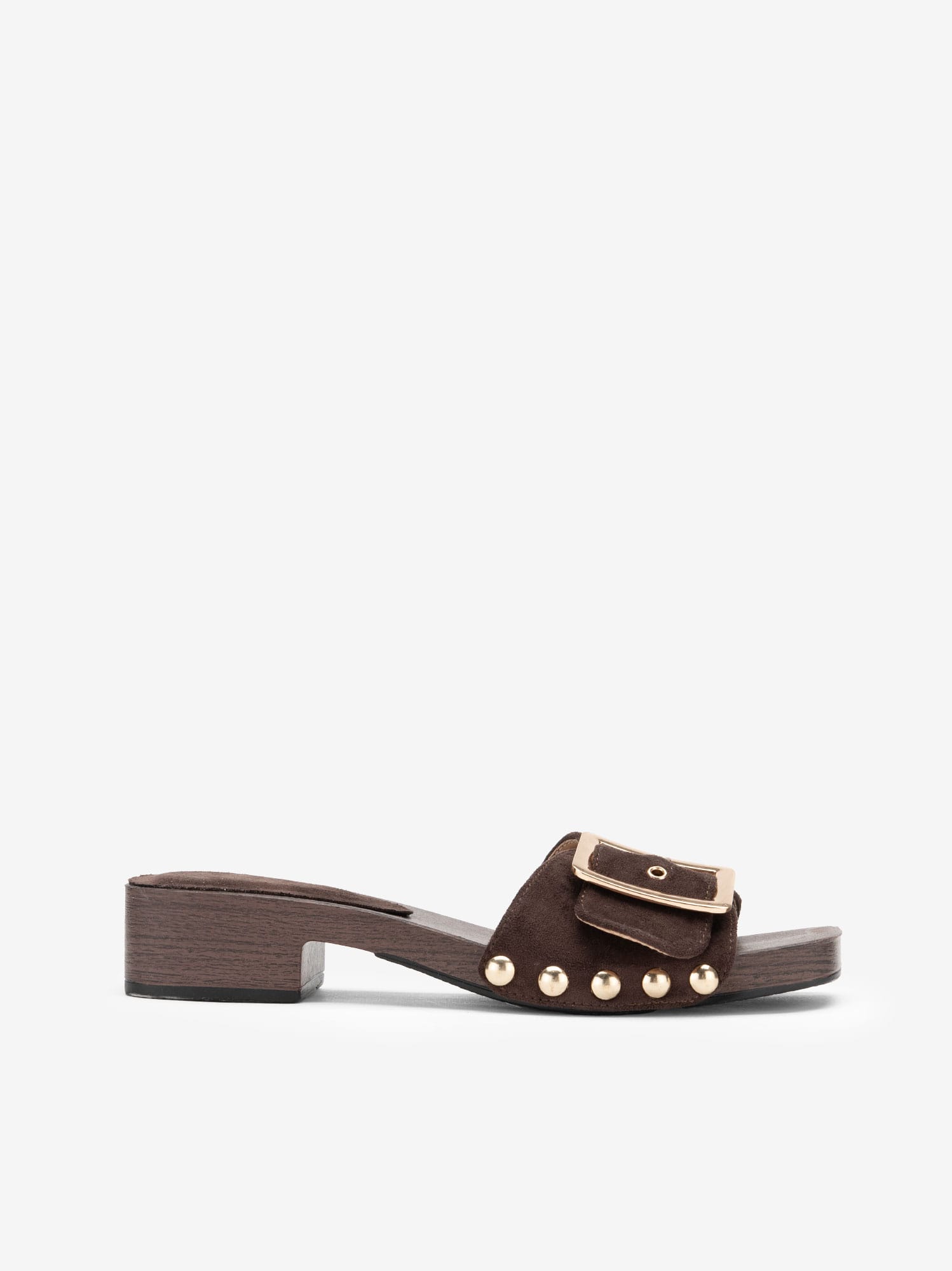 Sandália Mule de Fivela