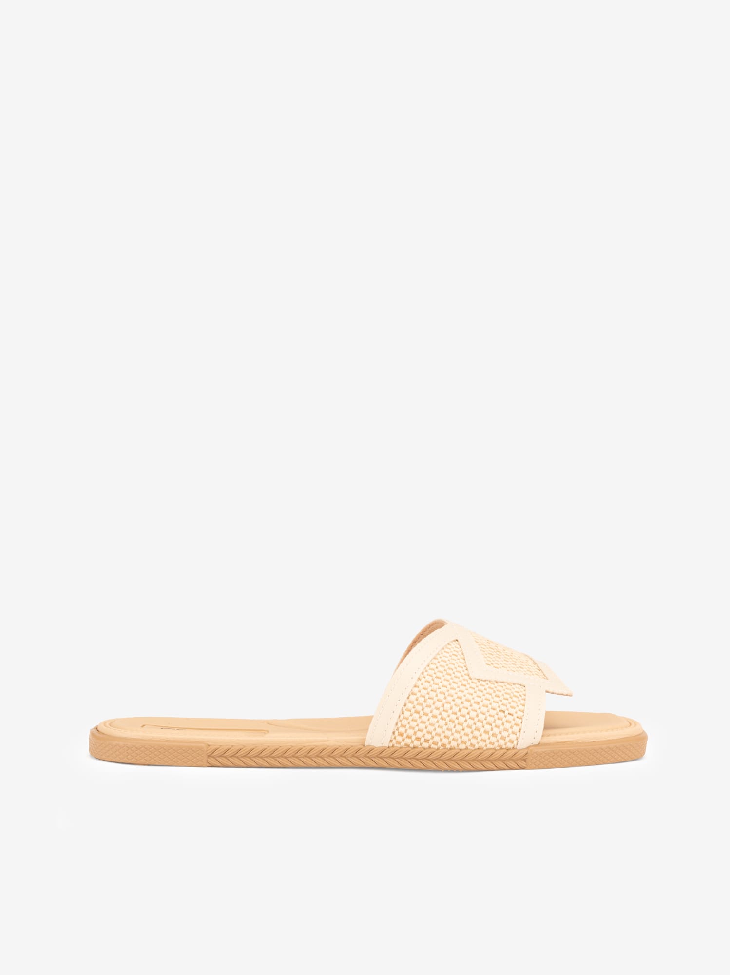 Chinelo Slide em Ráfia