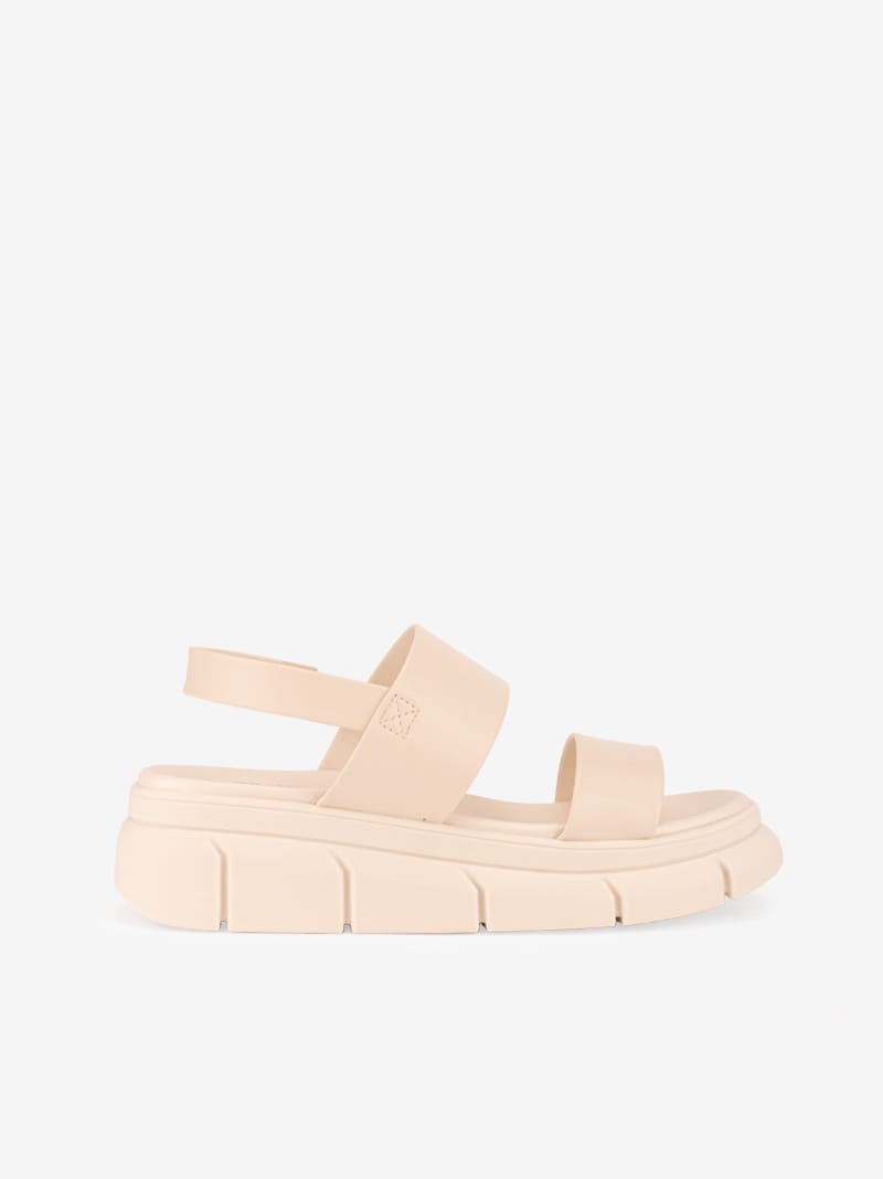 Sandália Seaside X Beira Rio de Fivela em Sola Chunky Platform