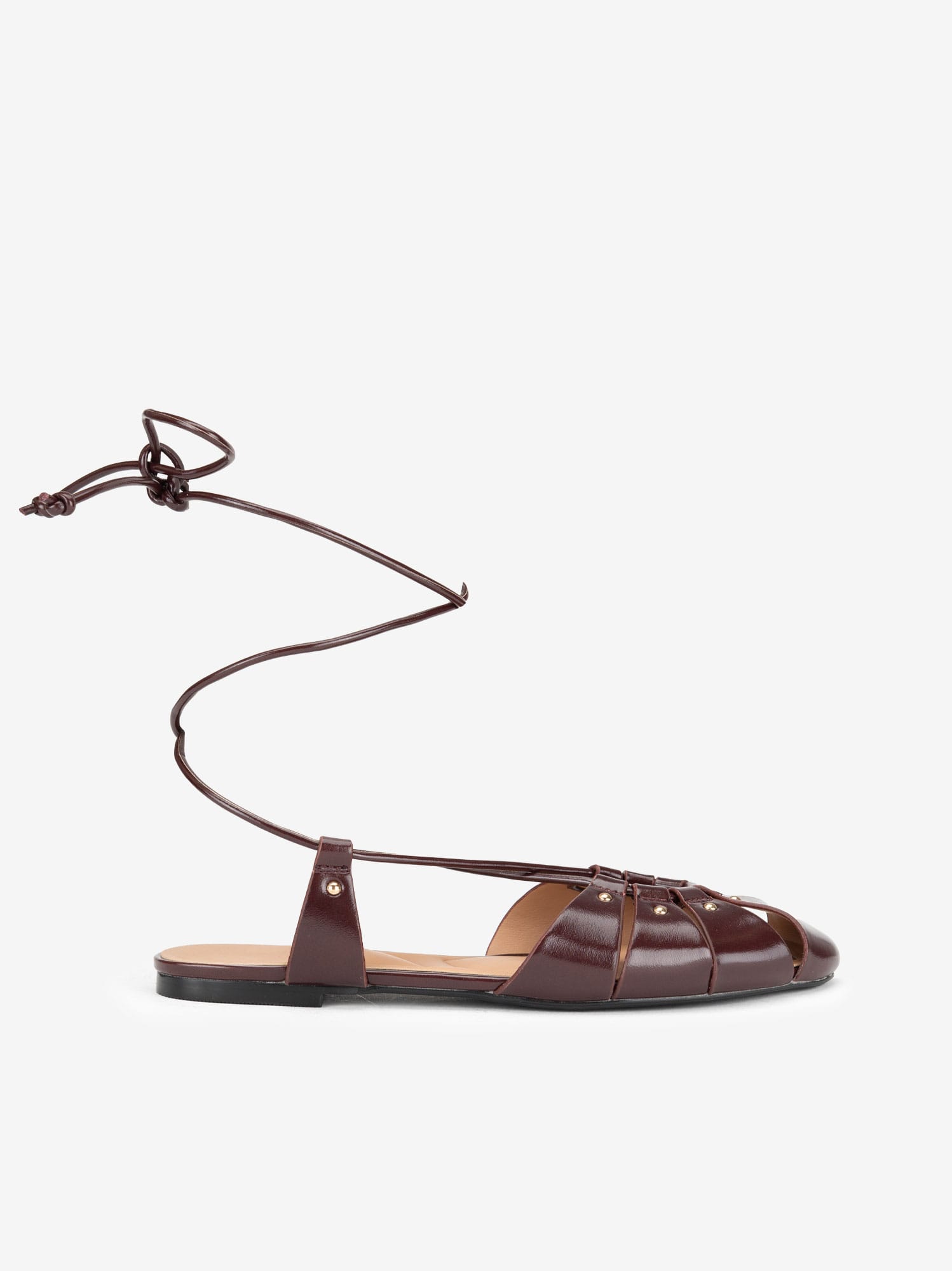 Sapato Sling Back de Atacador