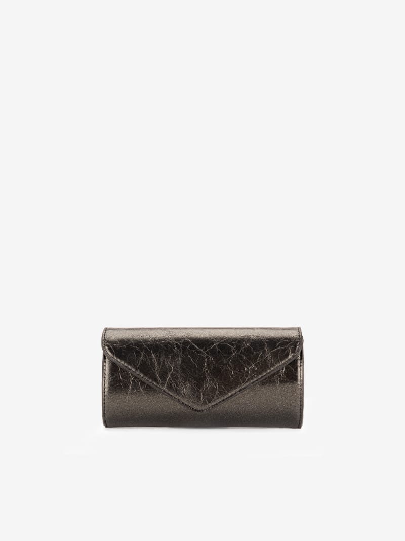 Mala Clutch Tiracolo Metalizada