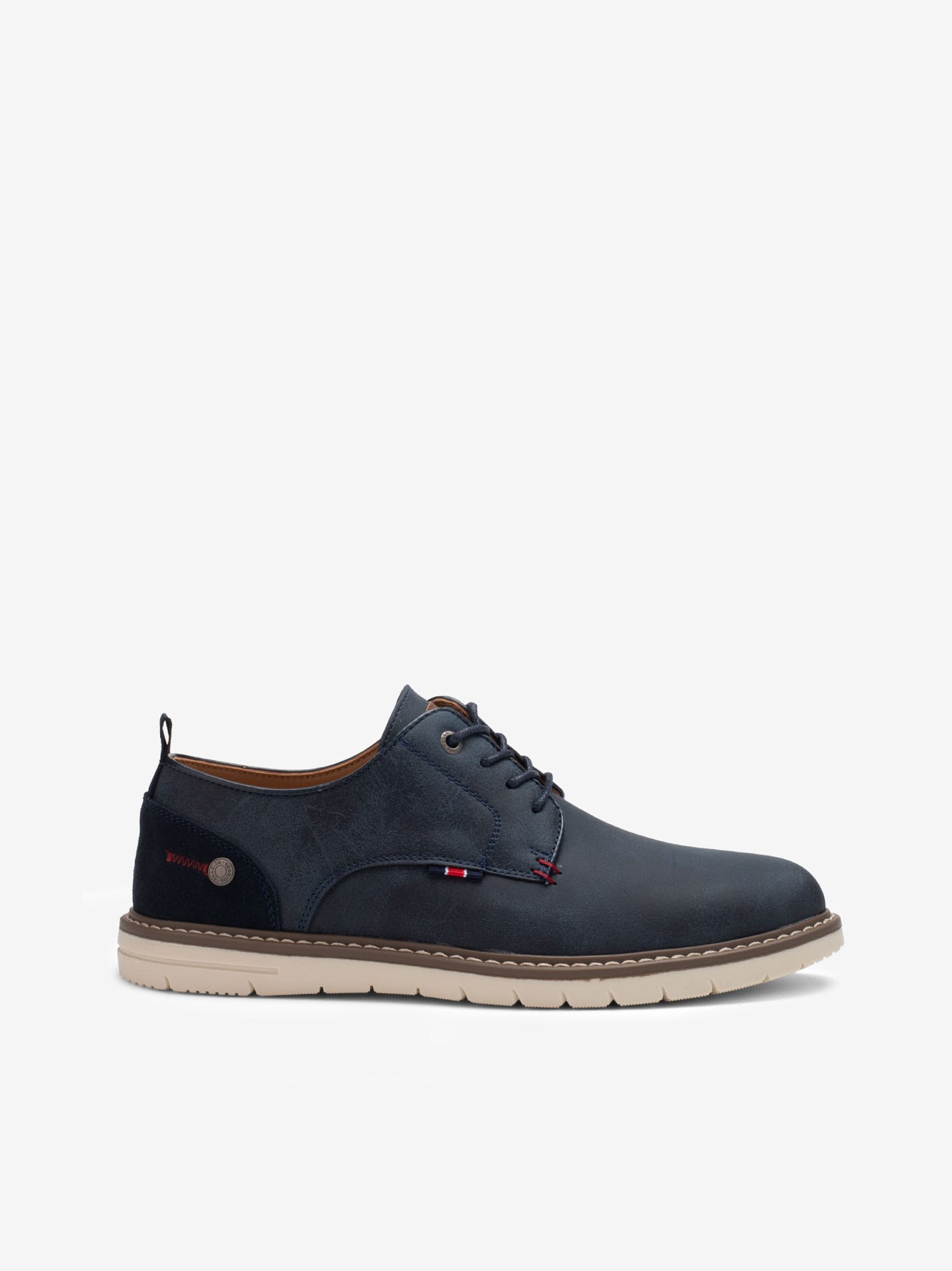 Sapato Derby Combinado de Atacador