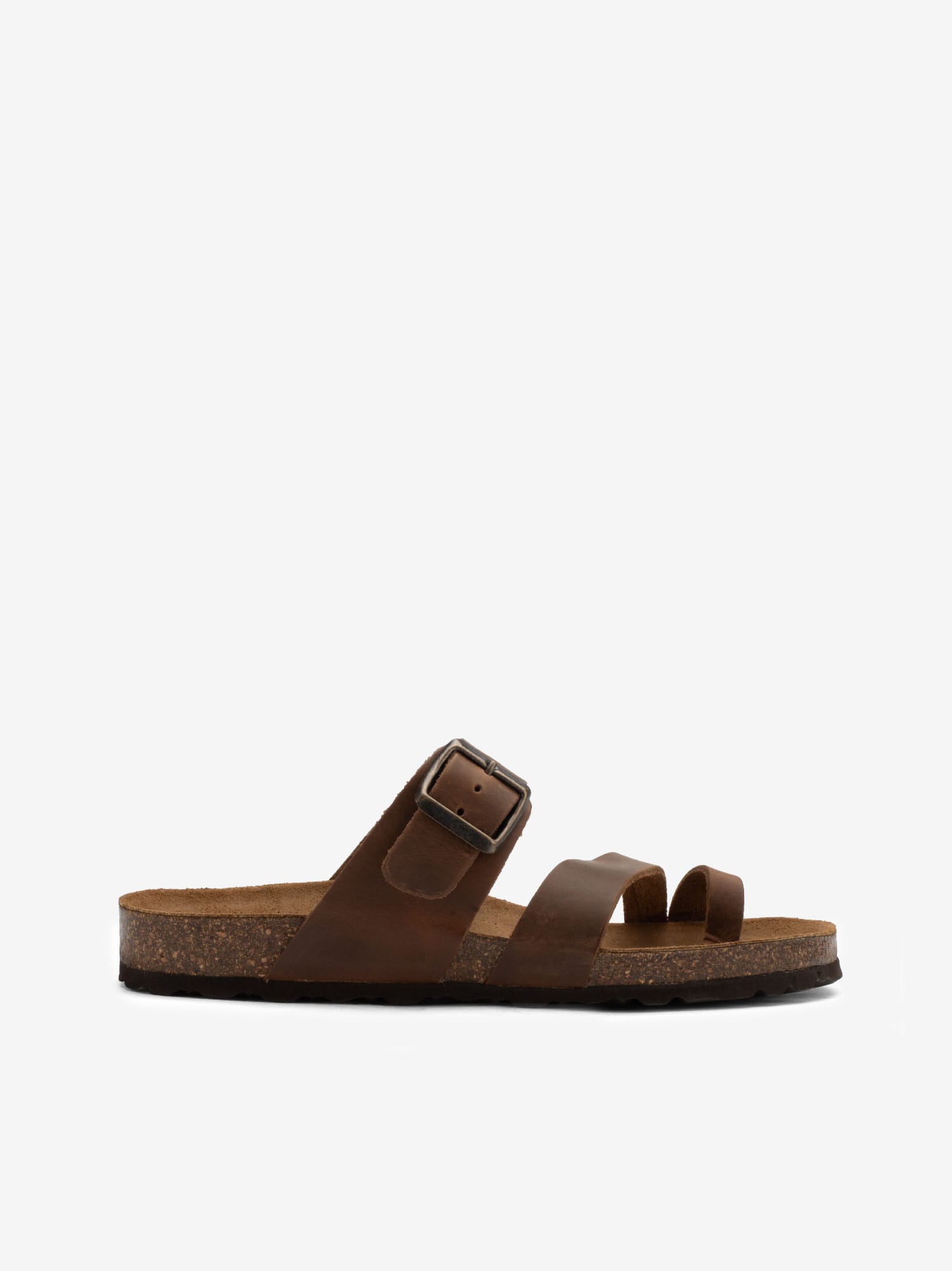 Chinelo de Dedo em Pele