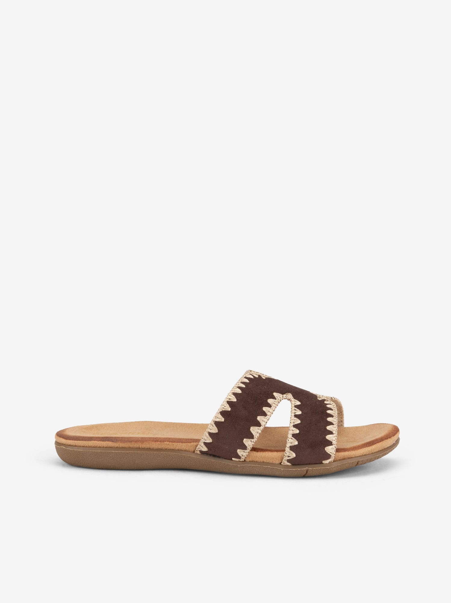 Chinelo com Detalhes Bordados